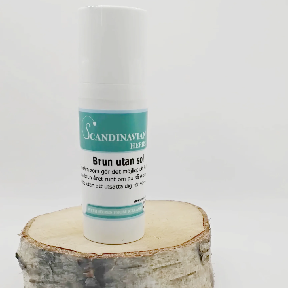 Brun utan sol fr Scandinavian Herbs 100 ml