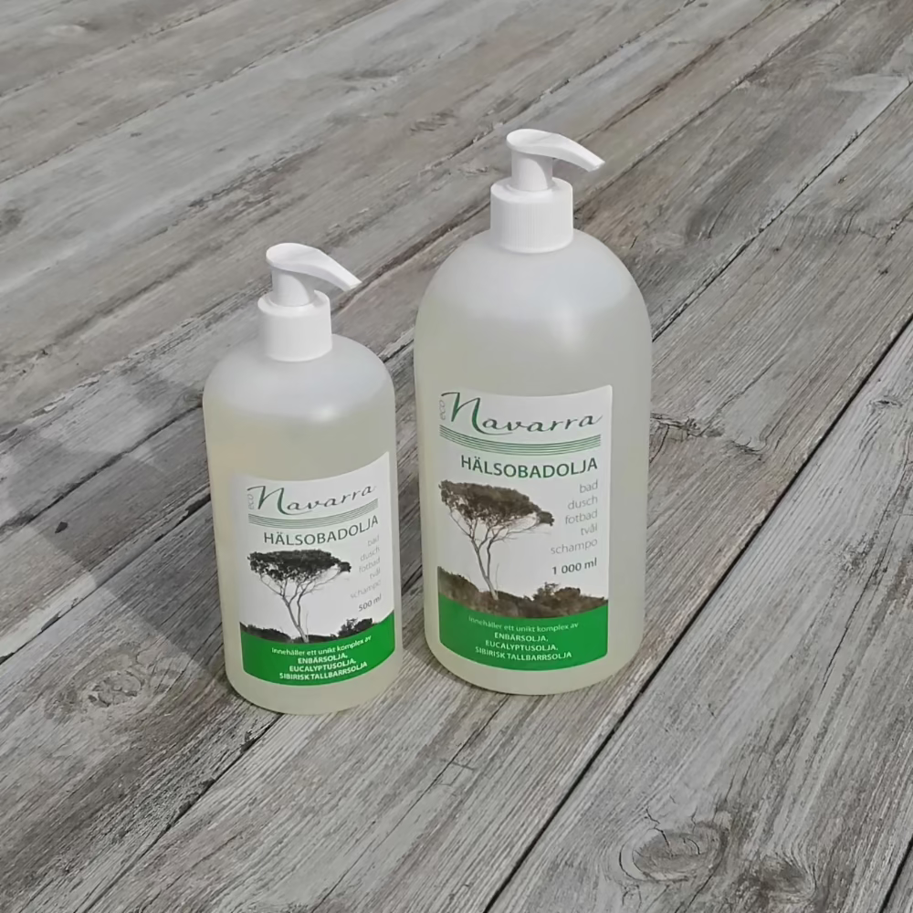 Hälsobadolja Navarra 500 ml - parabenfri