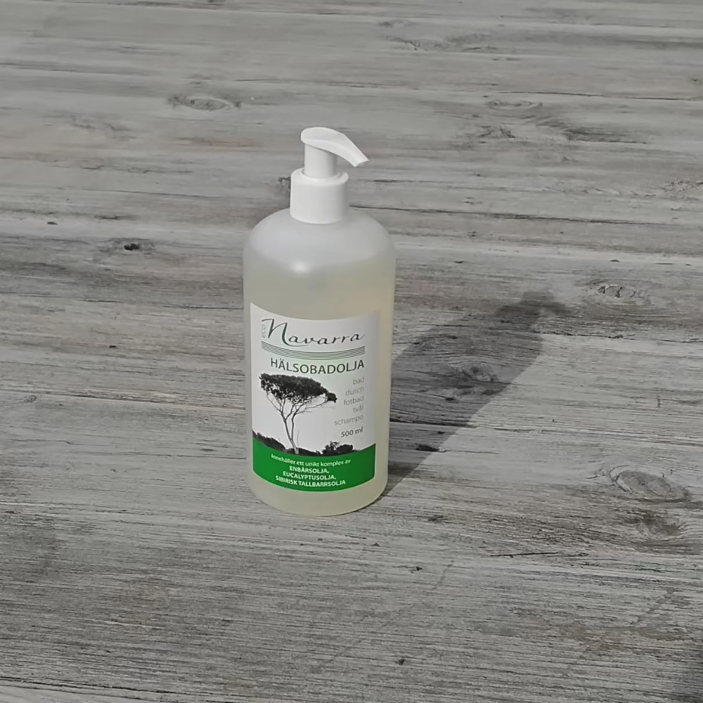 Hälsobadolja Navarra 500 ml - parabenfri