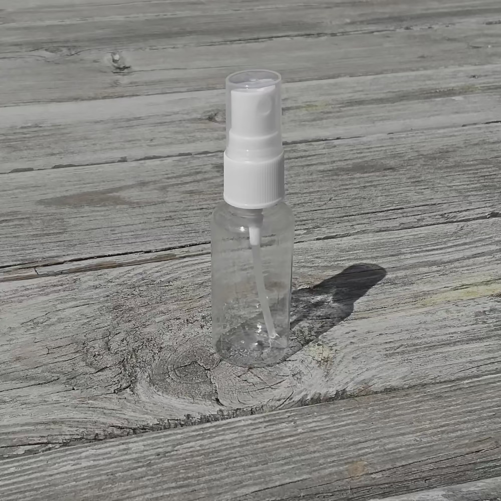 Pumpflaska plast 30 ml - perfekt vid resa