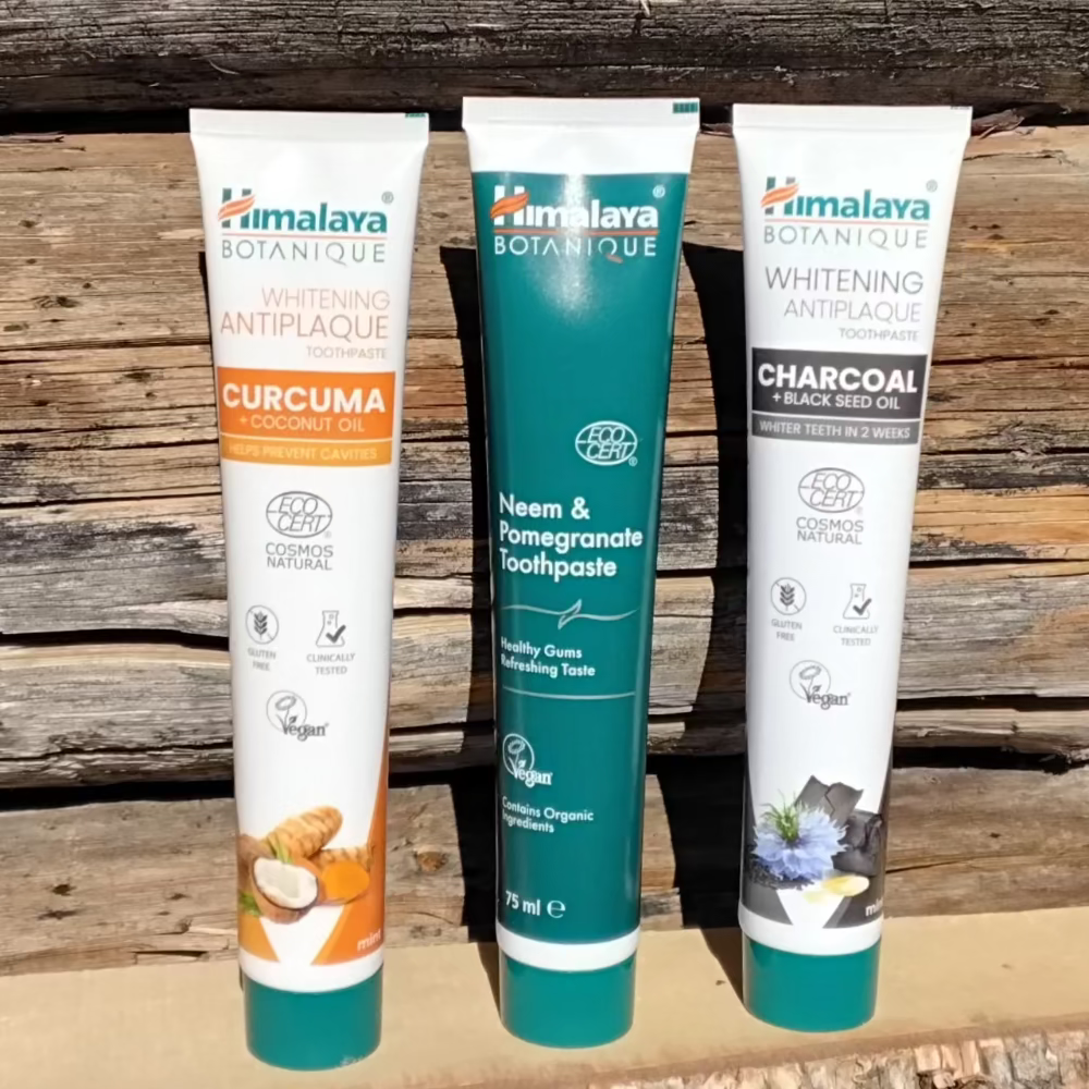 Naturlig Tandkräm med Svartkummin & Kol - Fluorfri Whitening