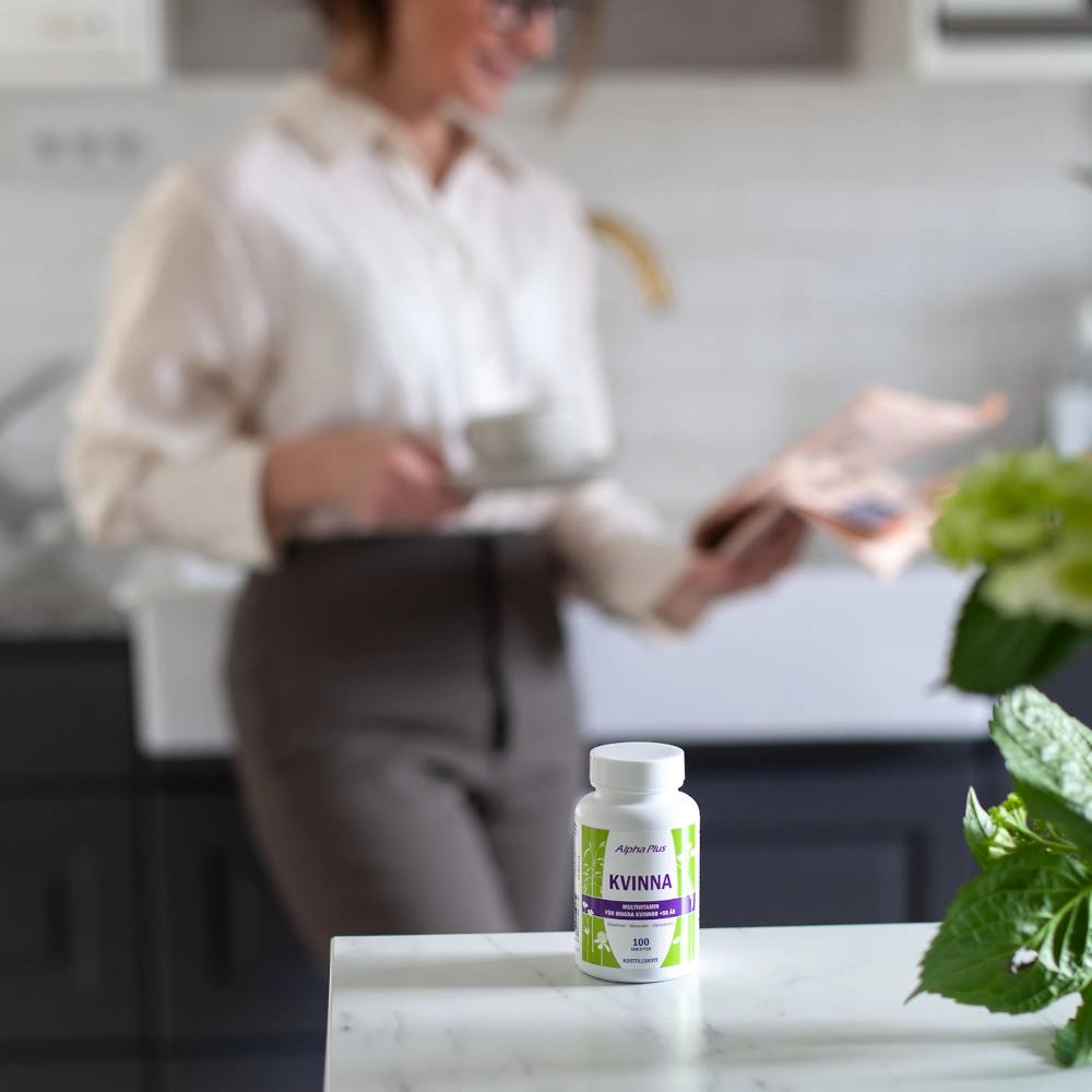 Kvinna Multivitamin - för mogna kvinnor