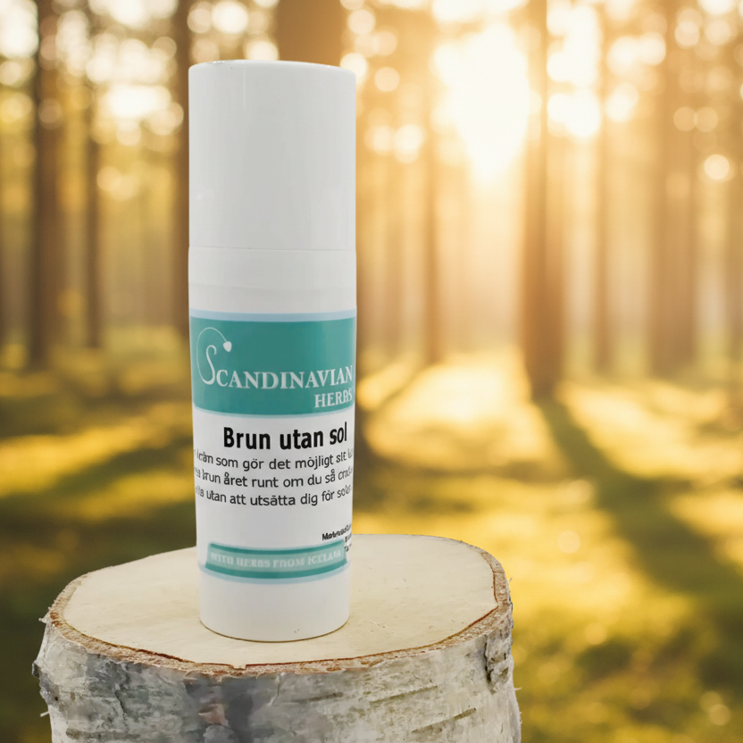 Brun utan sol fr Scandinavian Herbs 100 ml