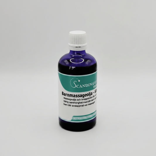 Barnmassageolja fr Scandinavian Herbs 100 ml - sista ex