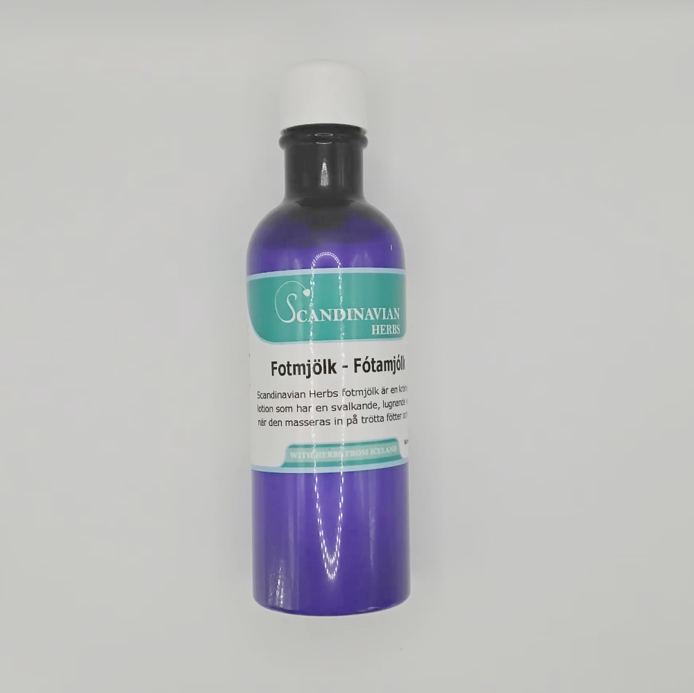 Scandinavian Herbs Fotmjölk 200 ml - utgångsdatum passerat, sista ex