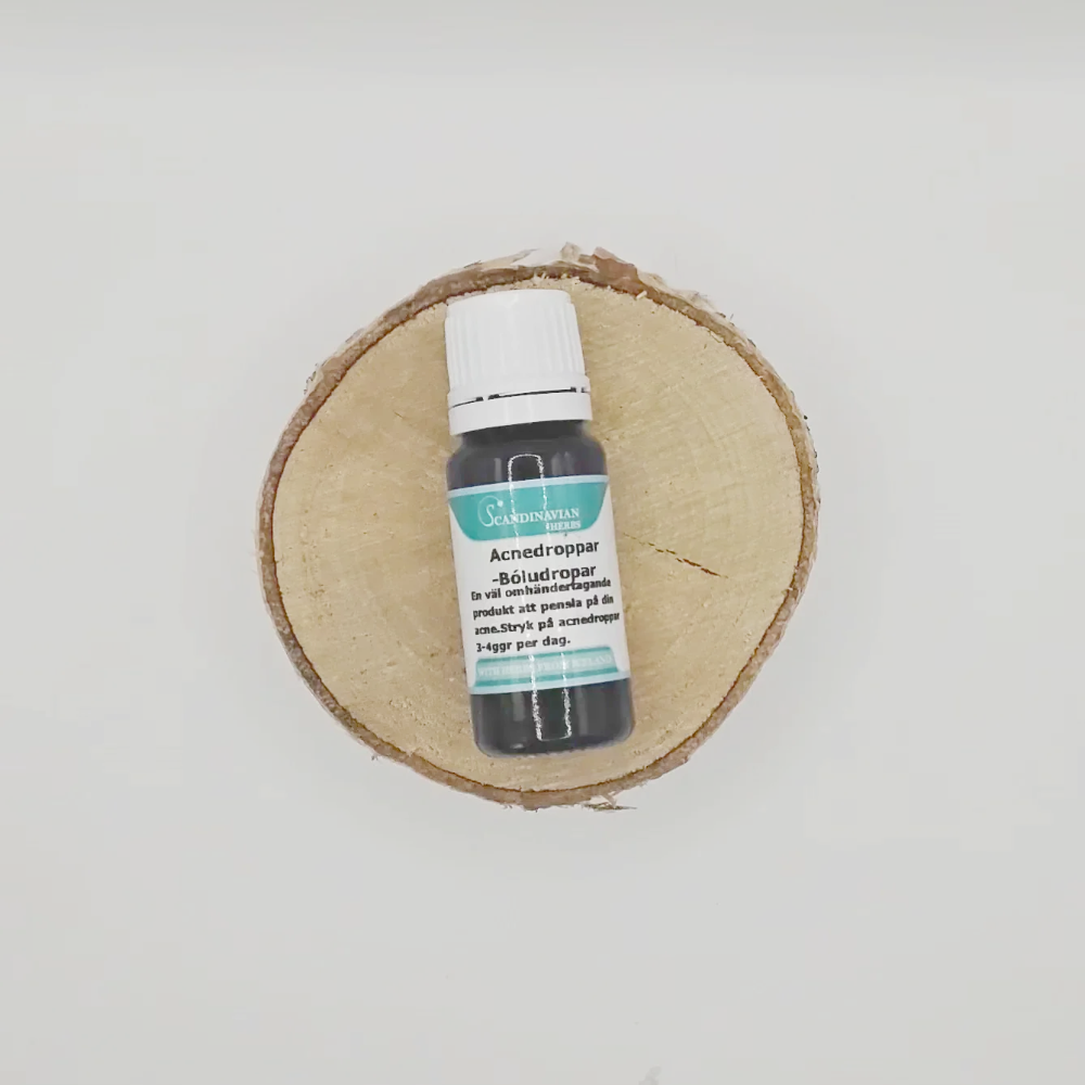 Acnedroppar fr Scandinavian Herbs 30 ml