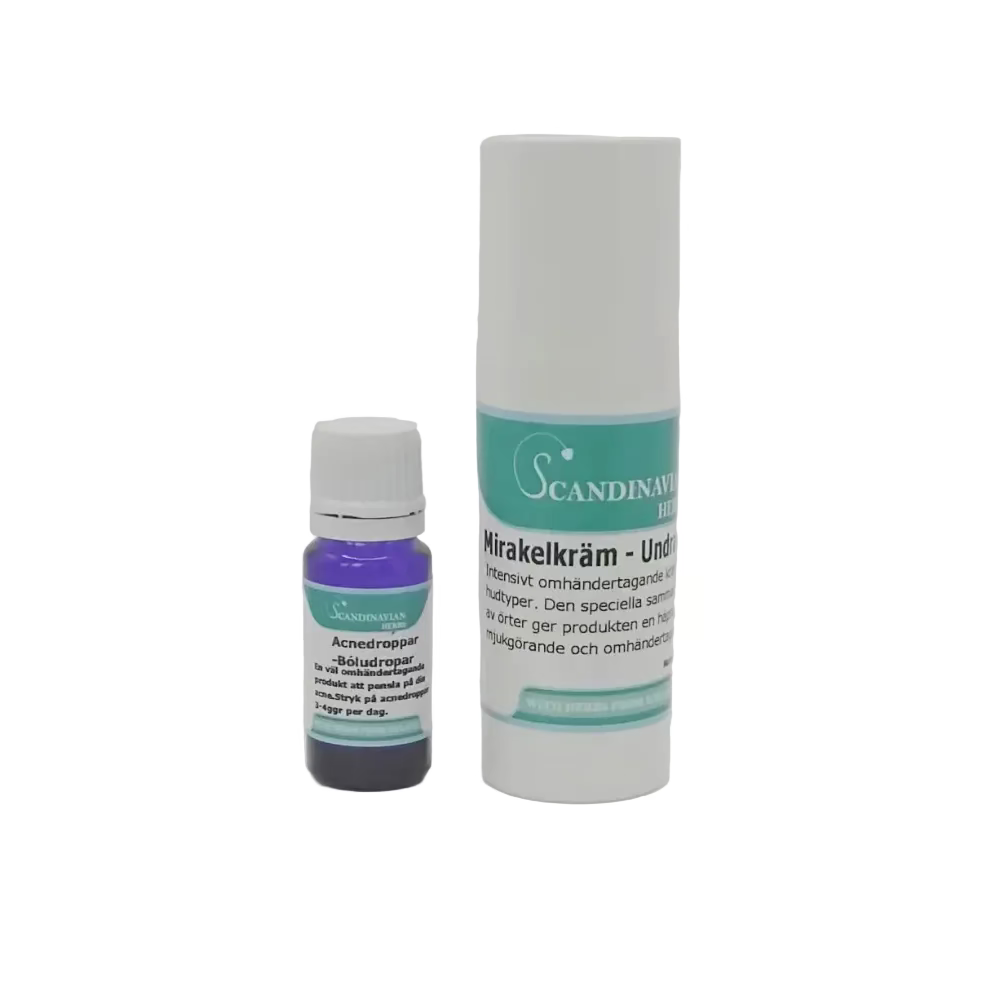 Acnedroppar fr Scandinavian Herbs 30 ml
