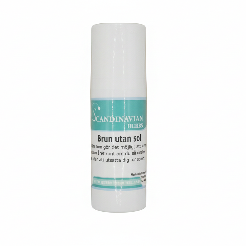 Brun utan sol fr Scandinavian Herbs 100 ml