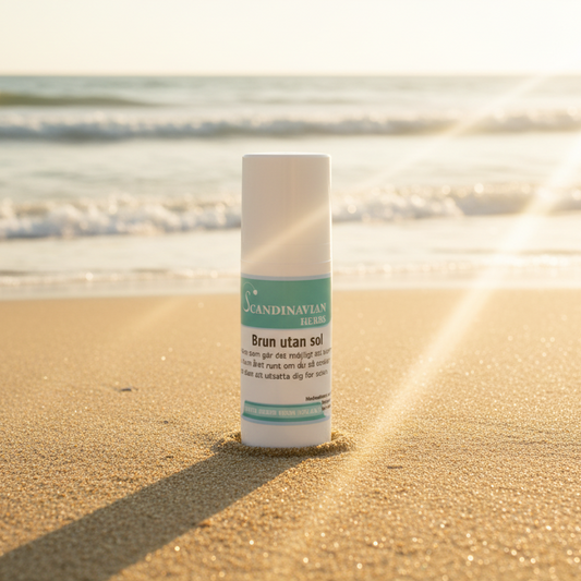 Brun utan sol fr Scandinavian Herbs 100 ml