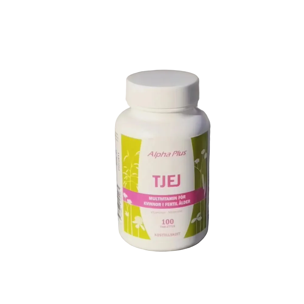 Alpha Plus Tjej Multivitamin 100 tabletter - sista ex