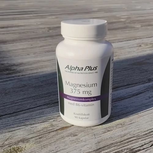 Alpha Plus Magnesium 375 mg 90 kapslar
