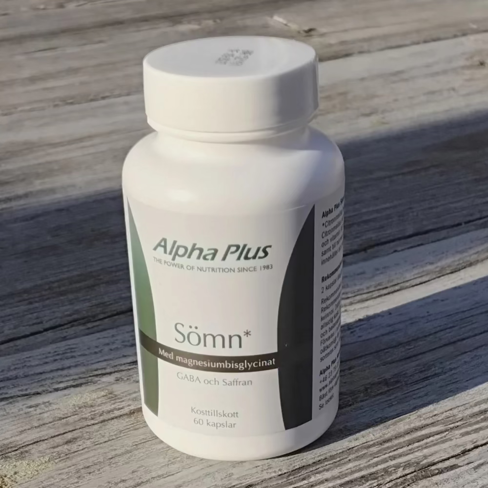 Alpha Plus Sömn 60 kapslar
