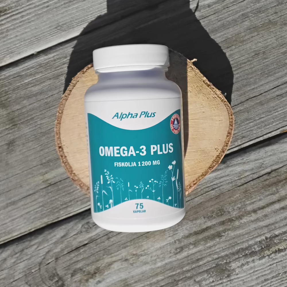 Alpha Plus Omega 3 960 mg 90 kapslar