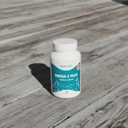 Omega 3 Plus för hjärta, hjärna och ögon