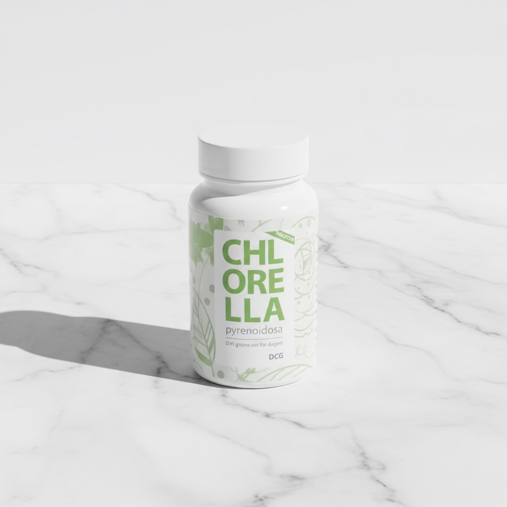 DCG Chlorella Pyrenoidosa 300 tabletter - kort datum
