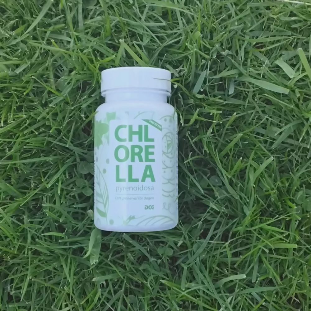 DCG Chlorella Pyrenoidosa 300 tabletter - kort datum