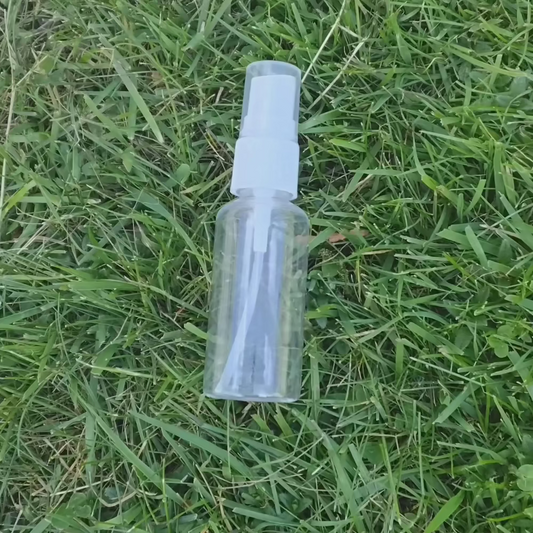 Pumpflaska plast 30 ml - perfekt vid resa