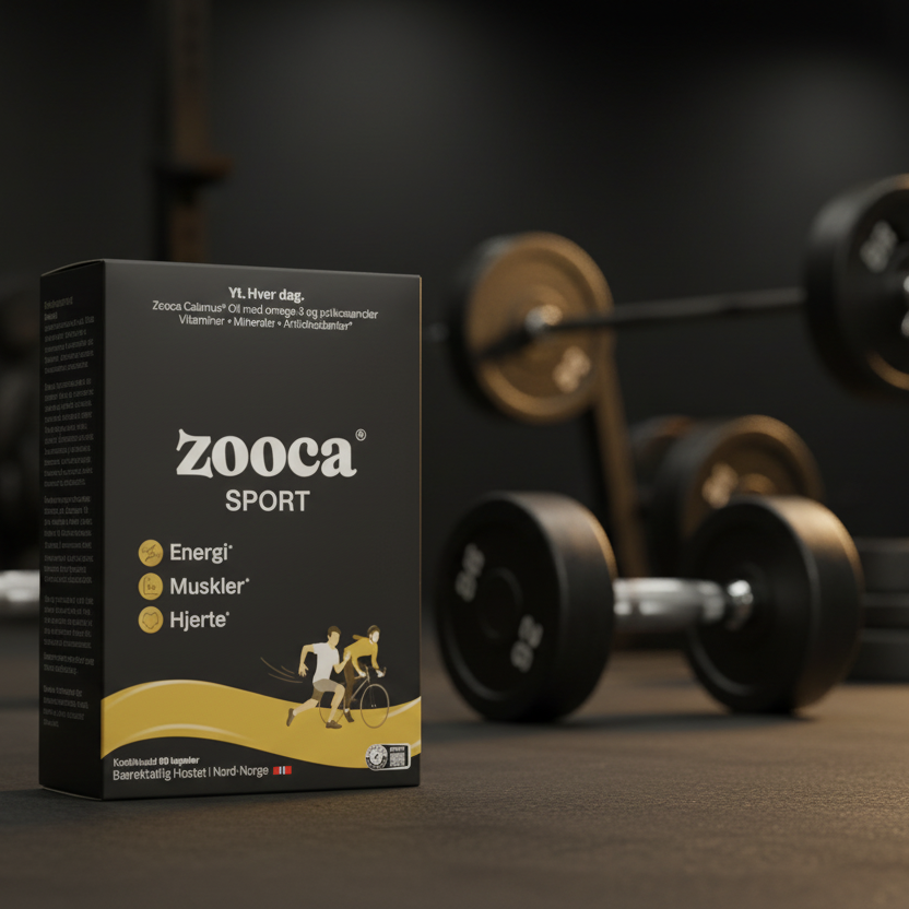 Zooca Sport Omega-3 med Calanusolja 60 tabletter