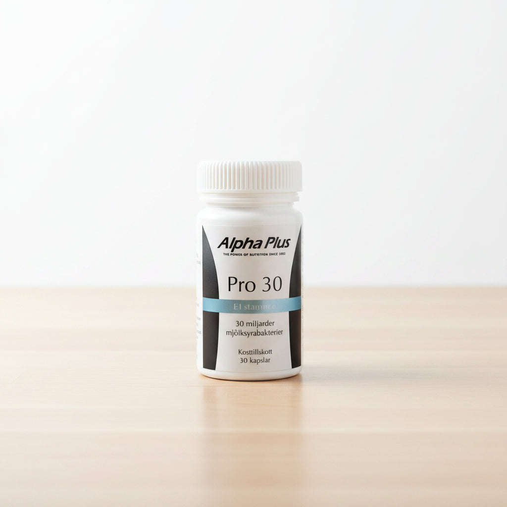 Alpha Plus Probiotika 30 miljarder 30 kapslar