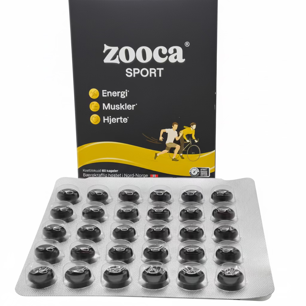 Zooca Sport Omega-3 med Calanusolja 60 tabletter - kort datum