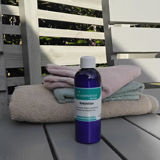 Bodylotion - en naturlig fuktgivare utan tillsatser
