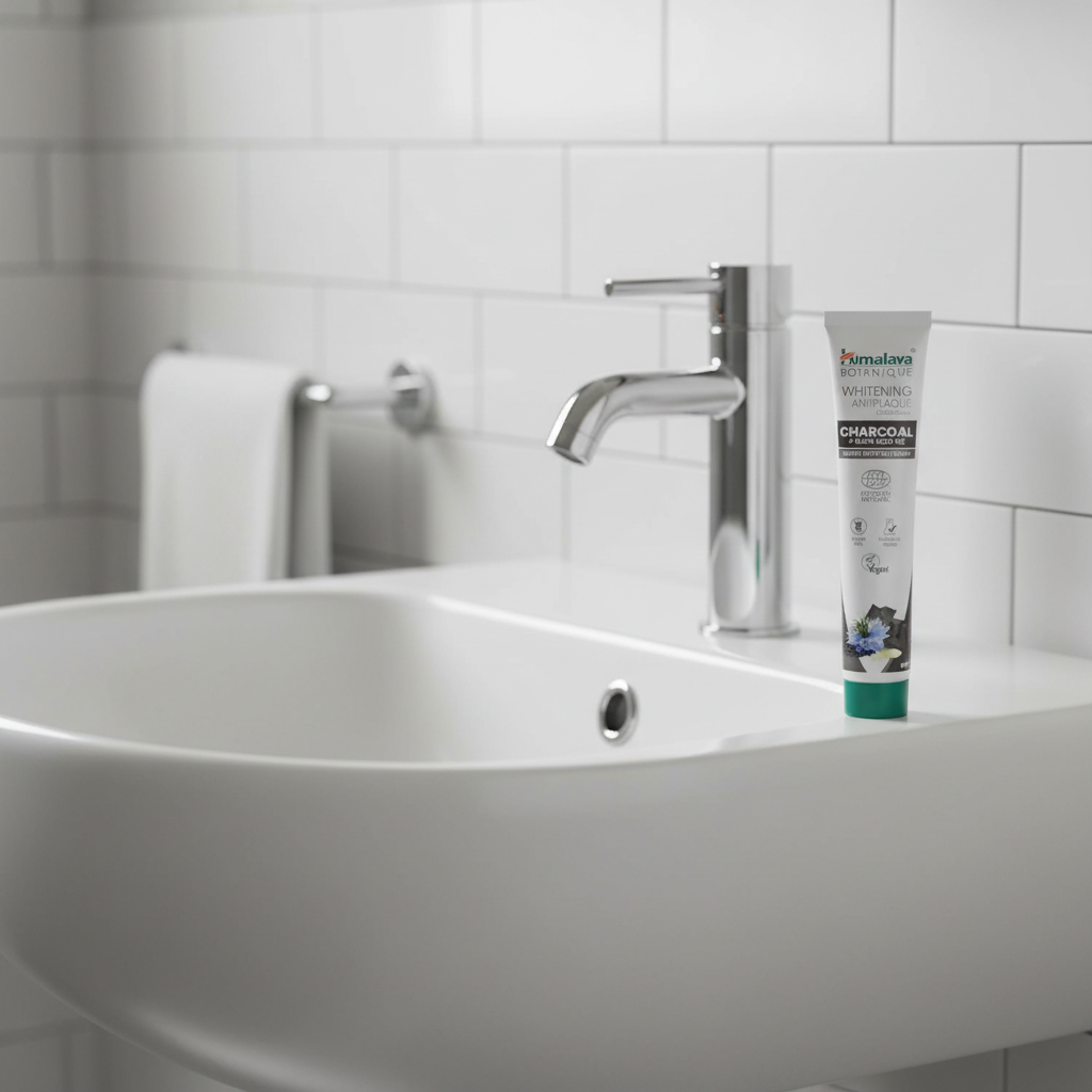 Naturlig Tandkräm med Svartkummin & Kol - Fluorfri Whitening