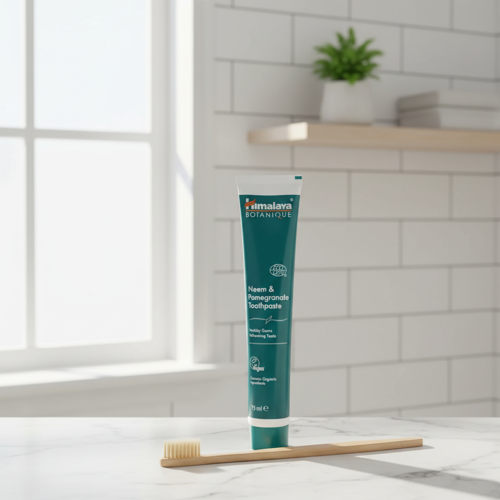 Naturlig Tandkräm med Neem & Granatäpple - Fluorfri & Antibakteriell