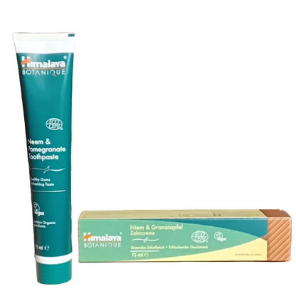Naturlig Tandkräm med Neem & Granatäpple - Fluorfri & Antibakteriell