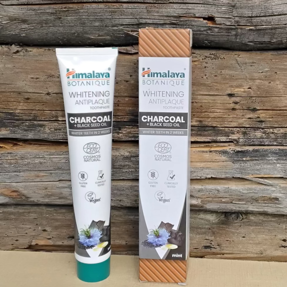 Naturlig Tandkräm med Svartkummin & Kol - Fluorfri Whitening