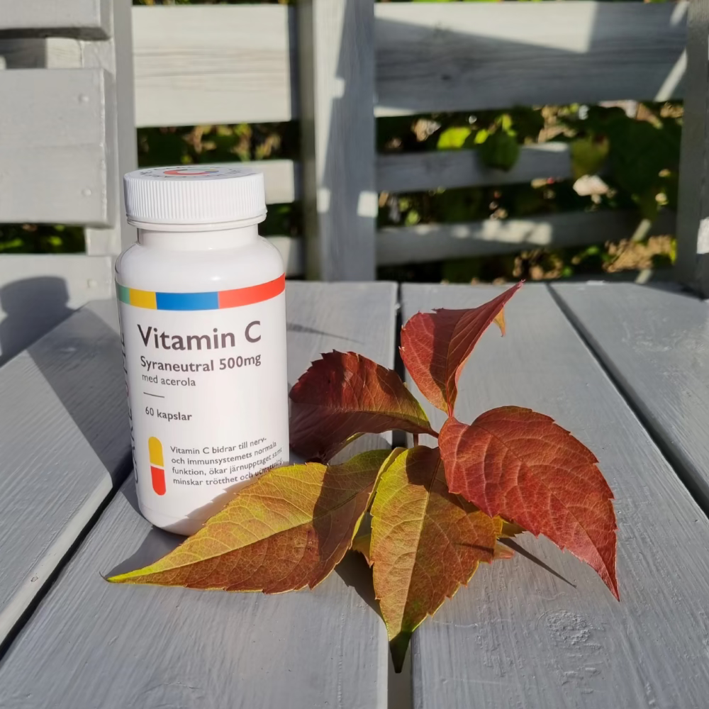 Vitamin C  DCG 500 mg 60 kapslar
