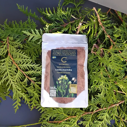 Ekologiska Camelinafrön KRAV - Torrostade 100g