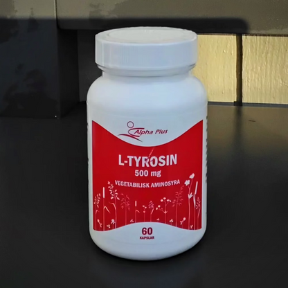 L-tyrosin Alpha Plus, 60 kapslar