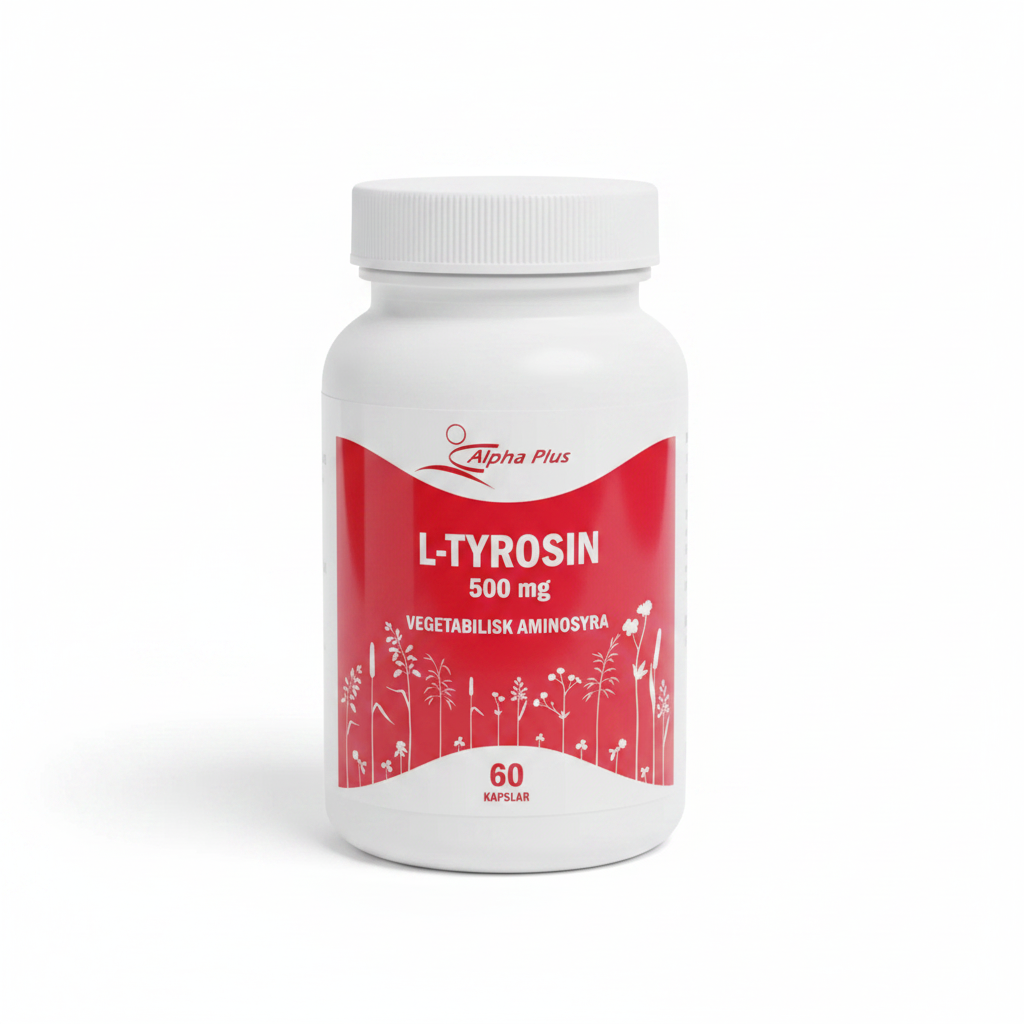 L-tyrosin Alpha Plus, 60 kapslar
