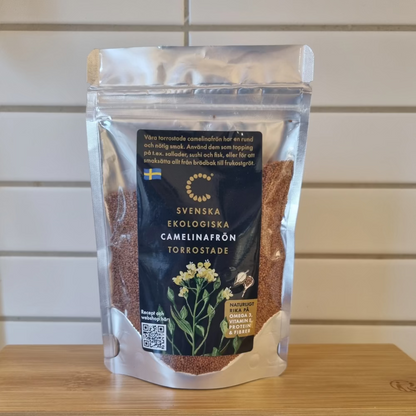 Ekologiska Camelinafrön KRAV - Torrostade 100g