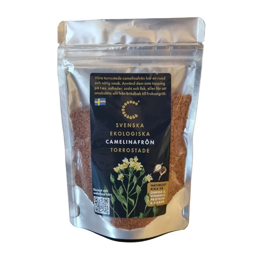 Ekologiska Camelinafrön KRAV - Torrostade 100g