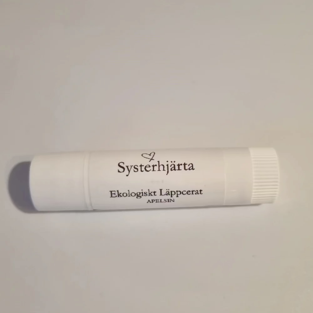 Systerhjärta Läppcerat - apelsin