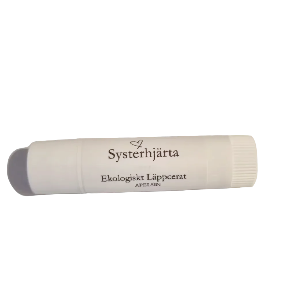 Systerhjärta Läppcerat - apelsin