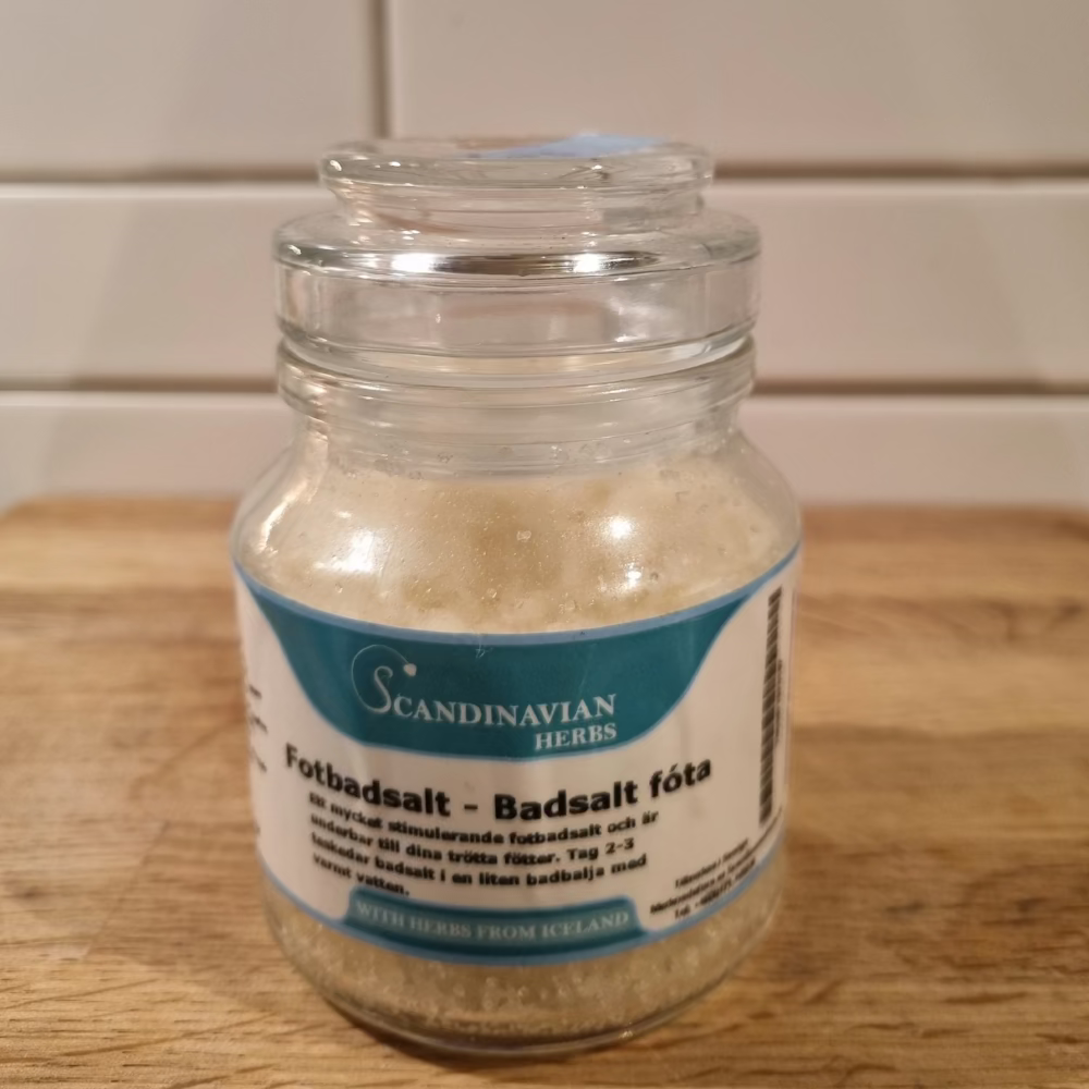 Fotbadsalt fr Scandinavian Herbs 150 g - Sista ex