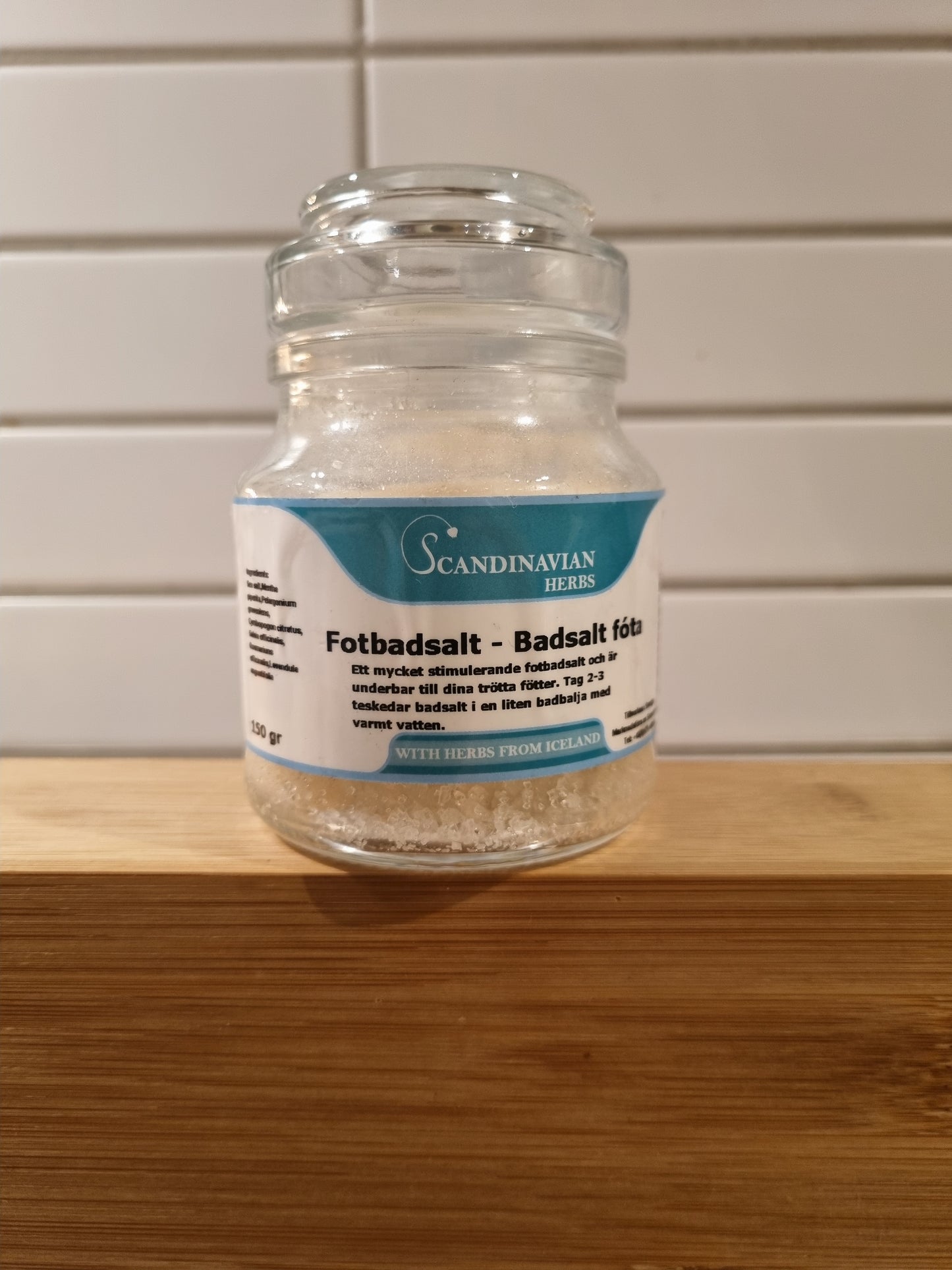 Fotbadsalt fr Scandinavian Herbs 150 g - Sista ex