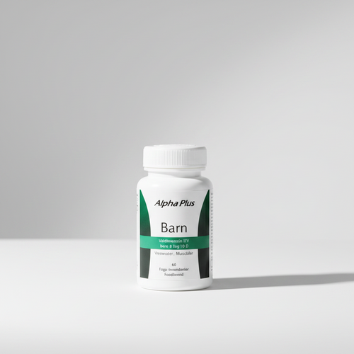 Alpha Plus Barn Multivitamin 3-12 år 60 tabletter