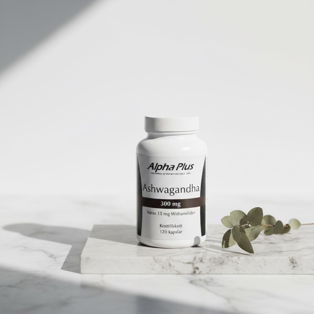 Ashwagandha från Alpha Plus 120 kapslar – Indisk Ginseng