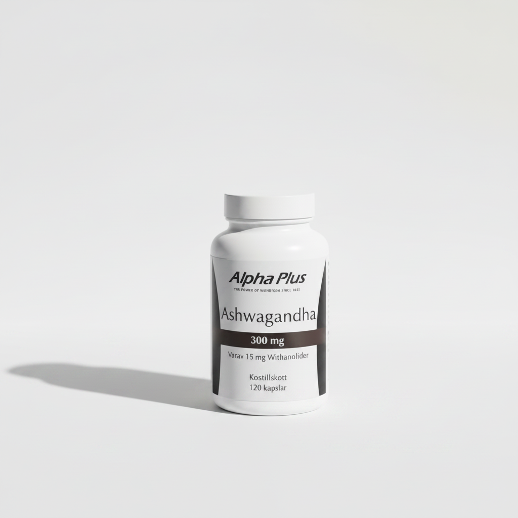 Ashwagandha från Alpha Plus 120 kapslar – Indisk Ginseng