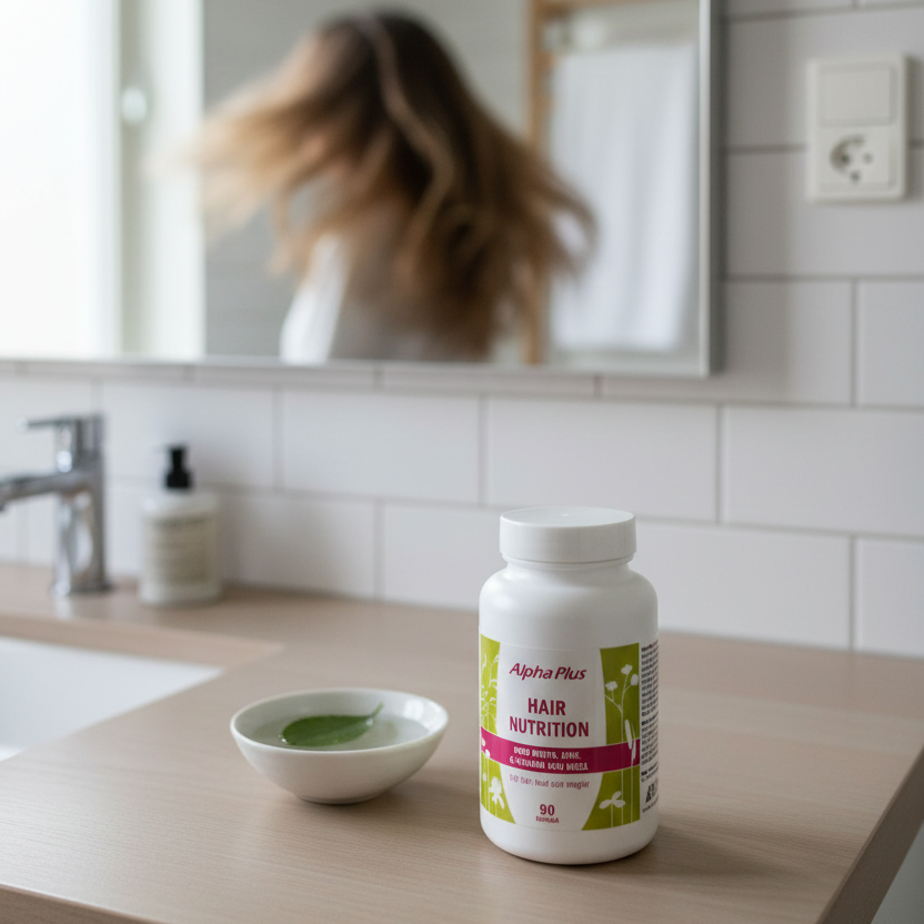Hair Nutrition från Alpha Plus 90 kapslar