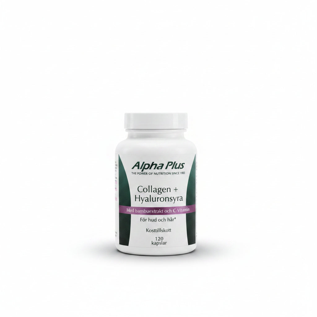 Collagen + Hyaluronsyra – Marint kollagen för hud, hår & naglar