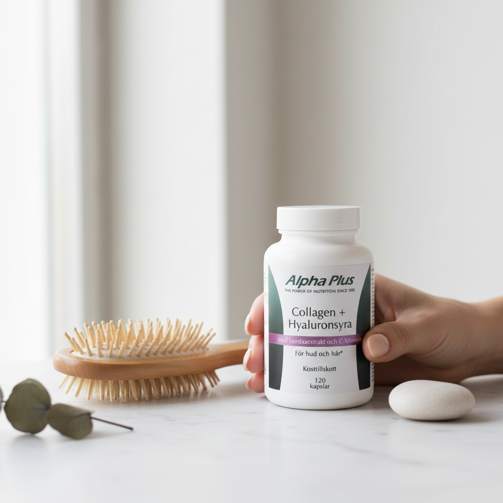 Collagen + Hyaluronsyra – Marint kollagen för hud, hår & naglar