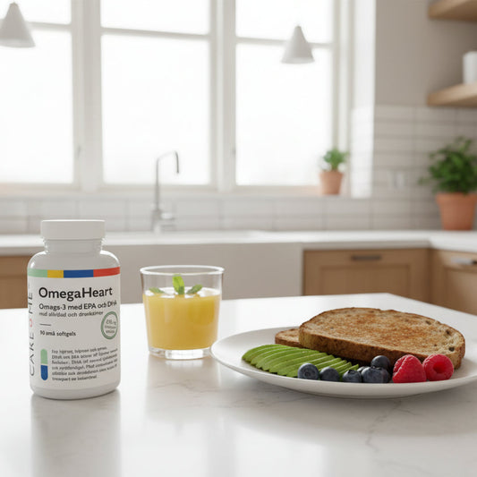 OmegaHeart – Omega-3 för hjärta & hjärna