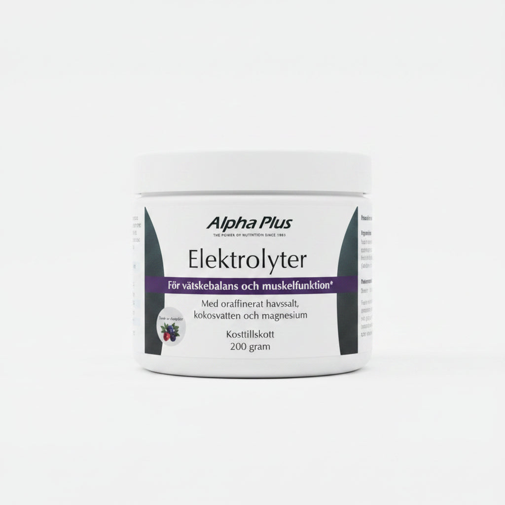 Elektrolyter Skogsbär – Alpha Plus 200 g