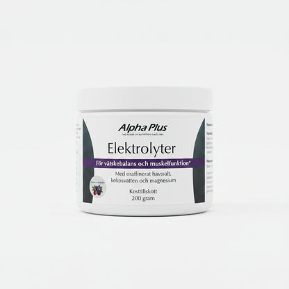 Elektrolyter Skogsbär – Alpha Plus 200 g