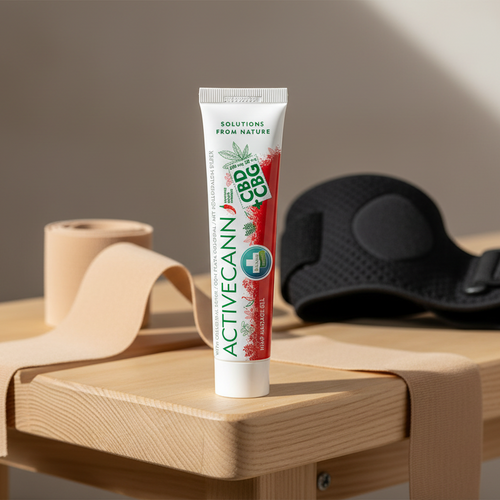 Activecann Warming Hampa Gel 600 mg CBD + CBG – med chili
