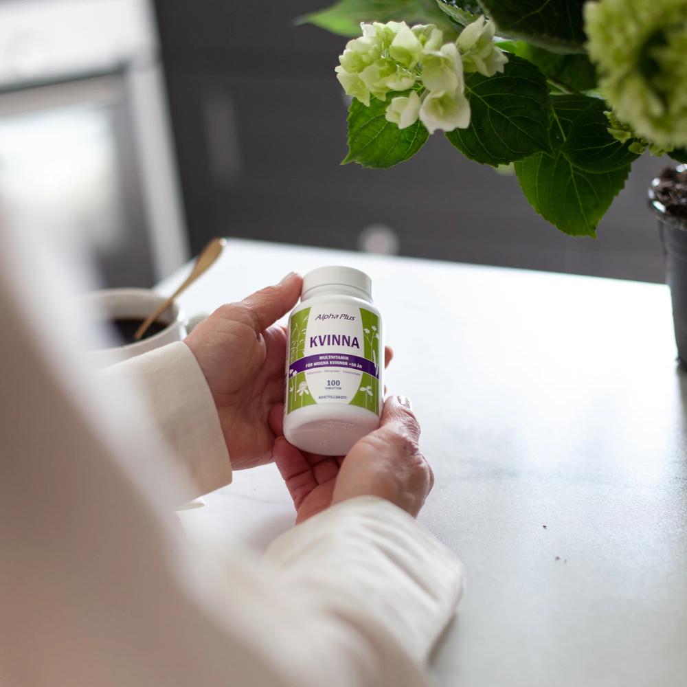 Kvinna Multivitamin - för mogna kvinnor